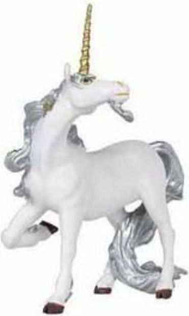 Actual product image Papo Silver unicorn