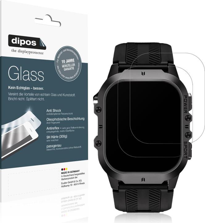 Dipos Anti-Shock Displayschutz Matt 9H