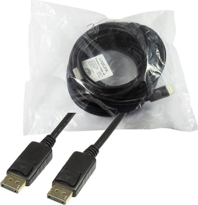 Actual product image LogiLink DisplayPort — DisplayPort (10 m, DisplayPort)
