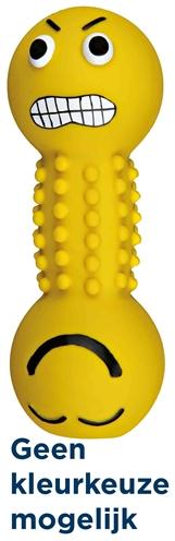 Actual product image Trixie Smiley dumbbell latex with squeaker 19cm (Snack bag dog)