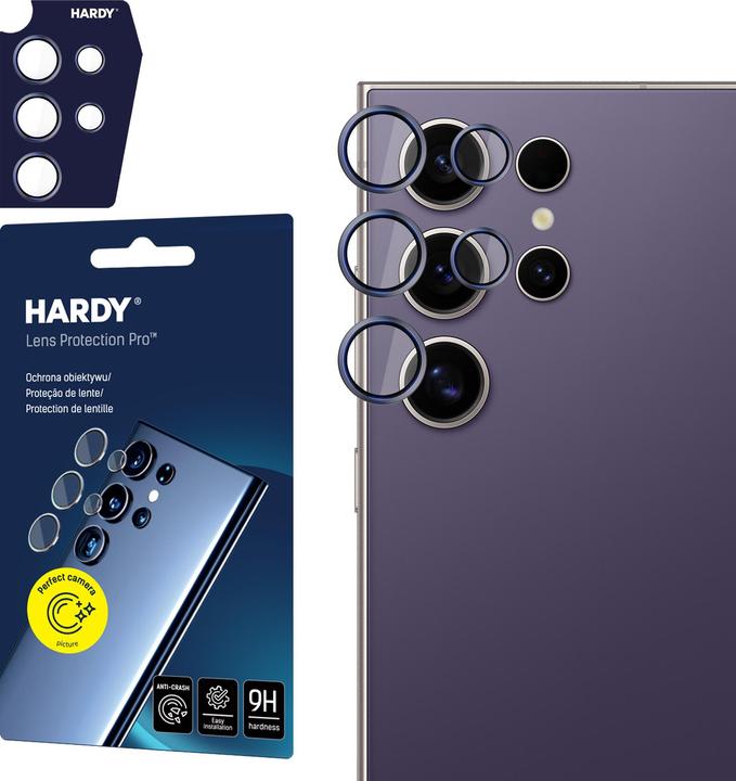 Produktbild 3MK HARDY Lens Protection Pro für Samsung Galaxy S24 Ultra - lila (Samsung Galaxy S24 Ultra)