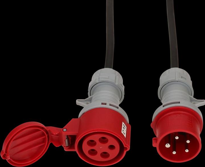 Actual product image Max Hauri CEE extension H07RN-F IP44 5-pole (10 m, CEE 16/5)