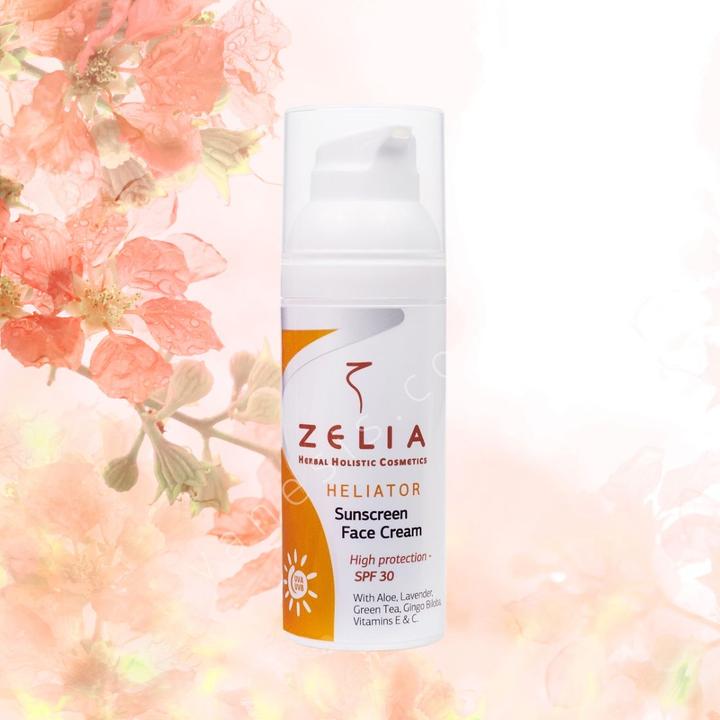 Image du produit Zelia HELIATOR Crème solaire pour le visage SPF 30 (Crème solaire visage, SPF 30, 50 ml)