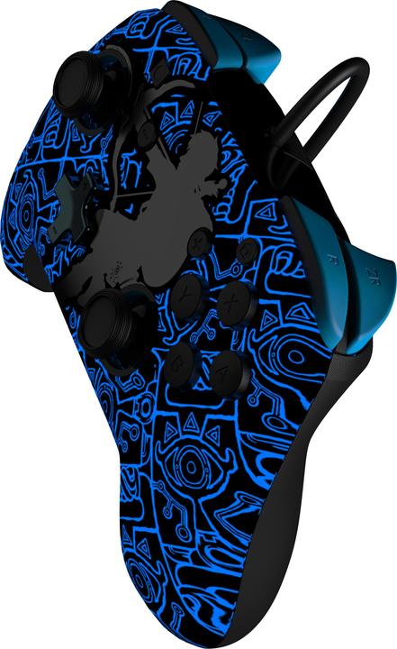 Image du produit PDP Ensemble avec manette REMATCH GLOW et étui de voyage GLOW : Sheikah Shoot, Pour Nintendo Switch, Nin (Switch OLED, Switch)