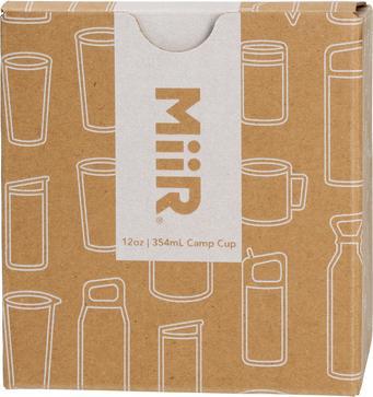 Productafbeelding Miir Camp Cup Zwart - Campingbeker 350ml