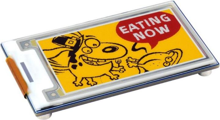 Actual product image WaveShare 296x168 2.36inch 4-colour E-Ink Display