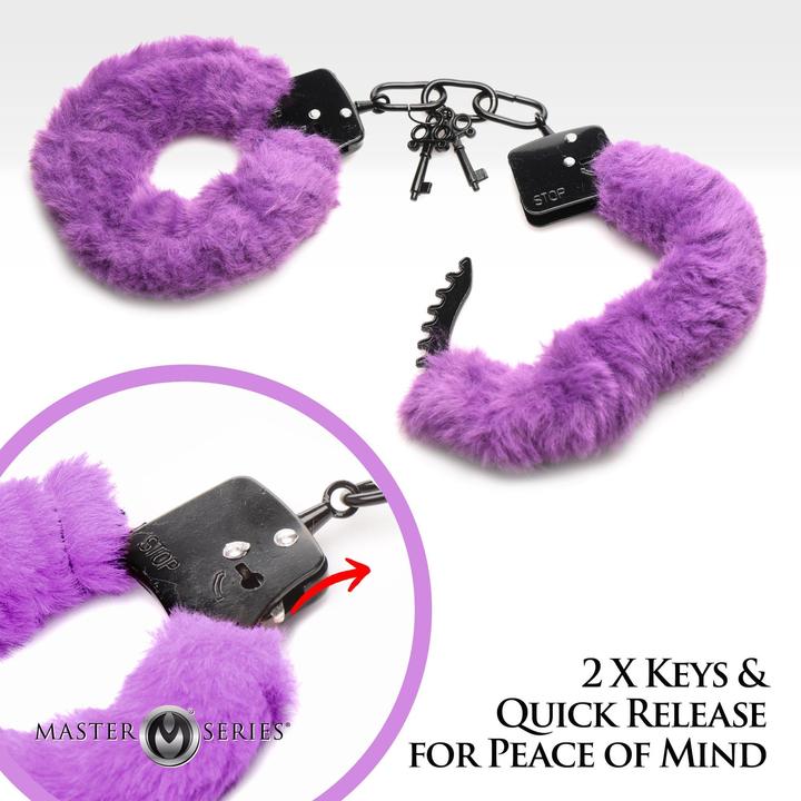 Produktbild Master Series Cuffed in Fur - Furry Handcuffs
