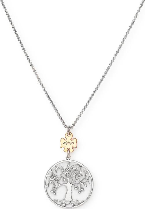 Actual product image Amen Life Tree Angel Necklace (925 silver, 40 cm)