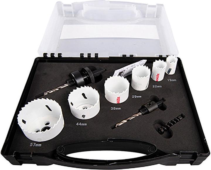 Actual product image Makita Hole saw set sanitary 6tlg (19, 22, 29, 38, 44, 57 mm)