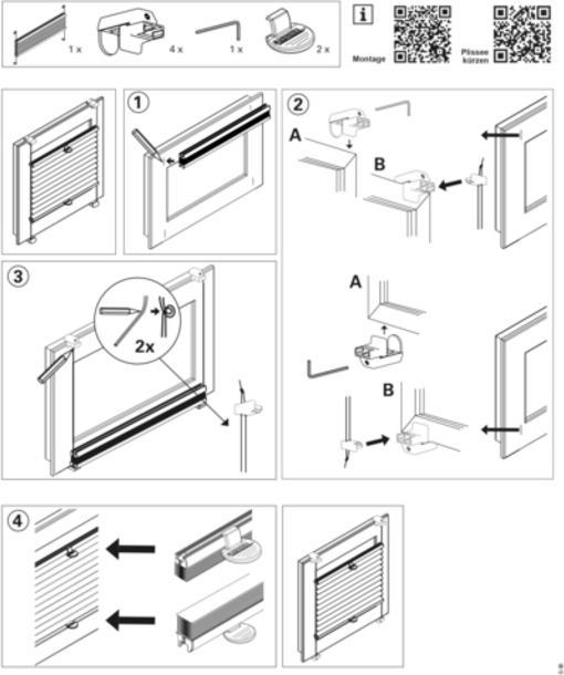 Image du produit Gardinia Plis Easyfix (40 x 130 cm)
