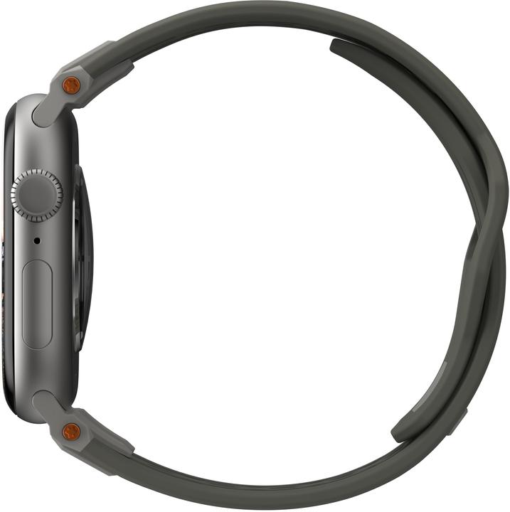 Produktbild UAG Urban Armor Gear Monarch Strap| Apple Watch Ultra/42/44/45/46mm| olive/titan| (194158117236) (Fluoroelastomer, Gummi)