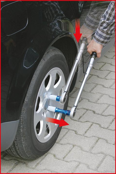 Produktbild KS Tools 1/2" Alu-Felgen Kraft-Stecknuss XL (17 mm)