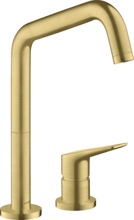 Actual product image Axor Citterio M DN 15 2-hole single lever kitchen mixer 240 with swivel spout
