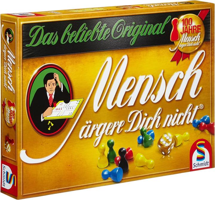 Produktbild Schmidt Spiele Mensch ärgere dich nicht, Gold (Deutsch)