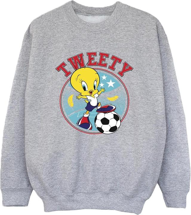 Image du produit Looney Tunes - Sweat TWEETY FOOTBALL CIRCLE - Garçon (104)