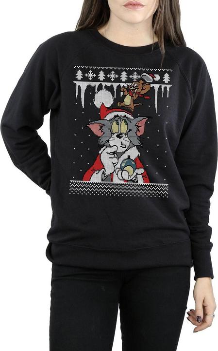 Produktbild Tom & Jerry Christmas Fair Isle Sweatshirt (L)