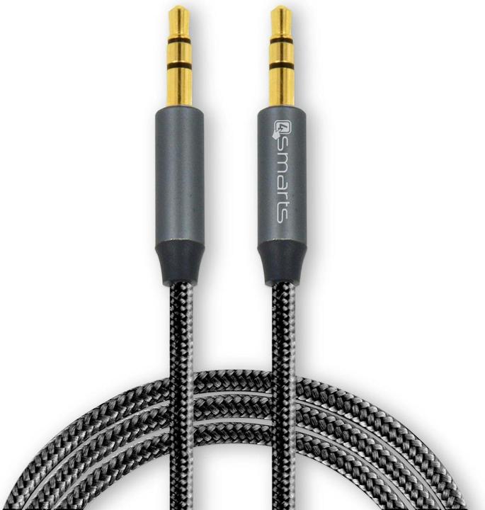 4smarts Câble à jack de 3,5 mm (1 m, Jack 3,5 mm (AUX))