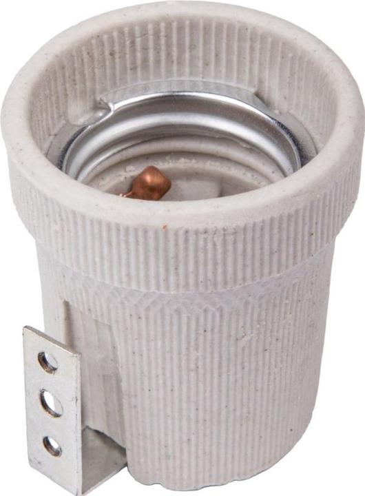 Immagine prodotto Kanlux Presa di corrente E27 in porcellana con staffa in ceramica per lampada E27-F