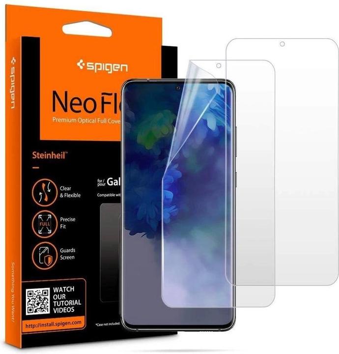 Spigen Neo Flex HD (2 Pezzo/i, Samsung Galaxy S20+)