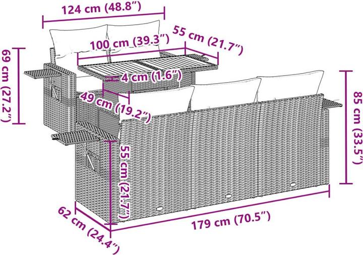 Actual product image VidaXL Lotty