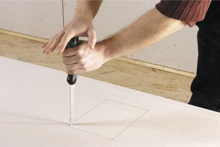 Actual product image wolfcraft wolfcraft 1 Hand-Stichsäge Gipskarton