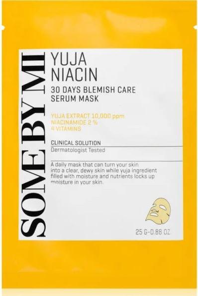 Actual product image Some By Mi Yuja Niacin 30Days Blemish Care Serum Mask