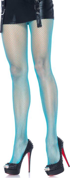Produktbild Leg Avenue Nylon Netz Strumpfhose in Neonblau