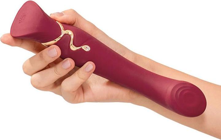 Actual product image Curve Toys Queen G-Spot PulseWave Vibrator