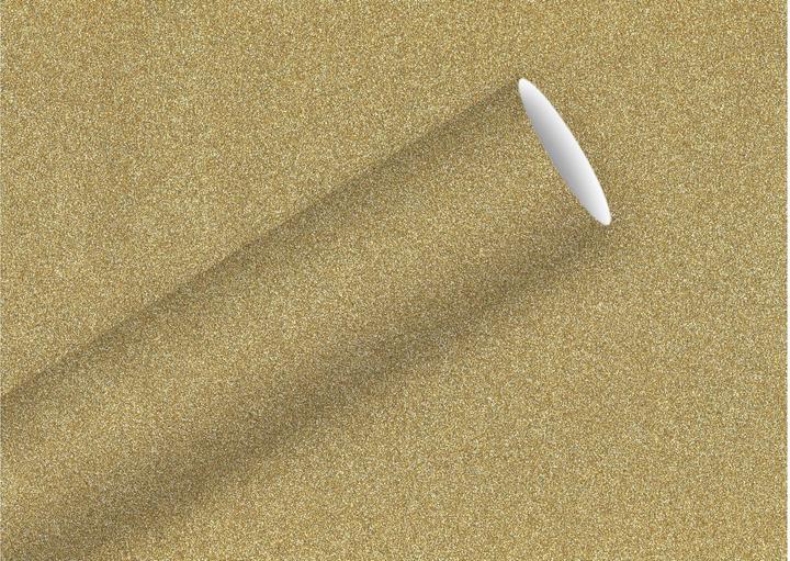 Actual product image Braun + Company Wrapping Paper Roll Glitter gold (Wrapping paper, 1 x)