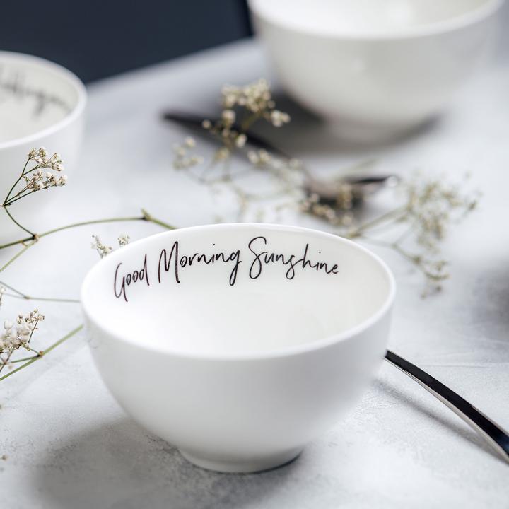 Produktbild Villeroy & Boch Multipack Statement Bol Good Morning Sunshine - 4 Stück (13.80 cm, 0.47 l, 4 x)