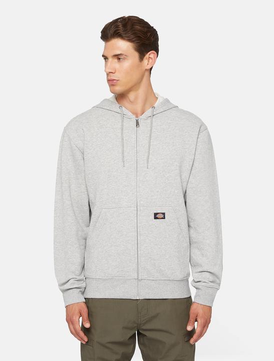 Actual product image Dickies Midweight Full Zip Fleece Hoodie Regular Heather Grey (XXL)