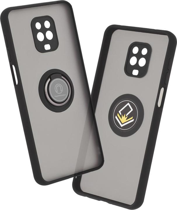 Produktbild Techsuit - Glinth - Xiaomi Redmi Note 9S / Note 9 Pro / Note 9 Pro Max - Black (Xiaomi Redmi Note 9 Pro, Xiaomi Redmi Note 9 Pro Max, Xiaomi Redmi Note 9S)