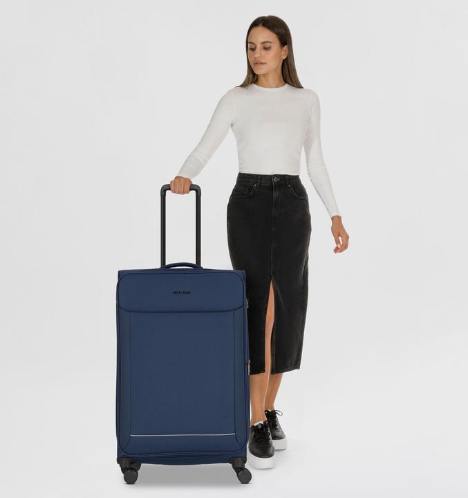 Produktbild Stratic Fresh 4 Rollen Trolley L 77 cm mit Dehnfalte (110 l, XL (ab 115l))