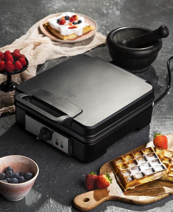 Actual product image Adler AD 3049 Waffle iron 4 waffle(s)