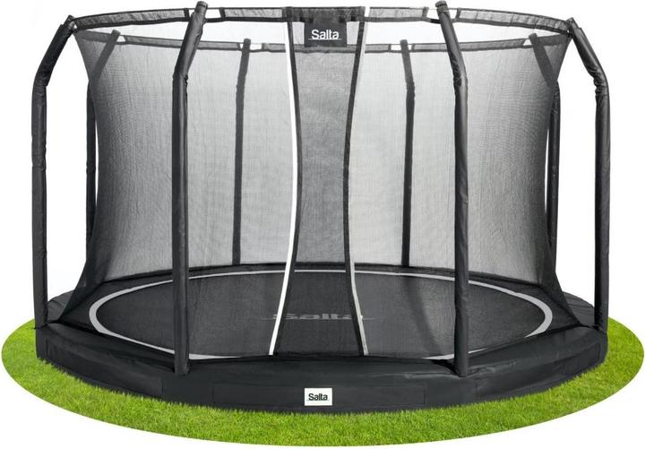 Actual product image Salta Premium Ground - inground trampoline met veiligheidsnet - 251 cm - Zwart (251 cm)