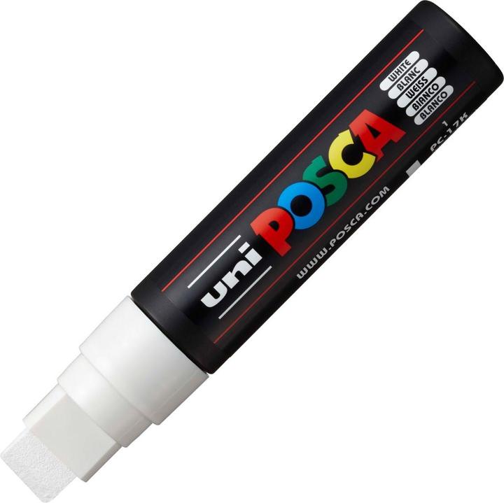 Produktbild Posca Marker PC-17K Rechteckspitze (White, 15 mm, 1 x)