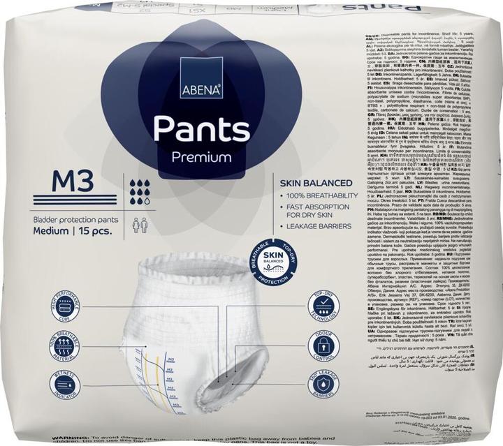 Immagine prodotto Abena Premium M3 blu (15 x, M)