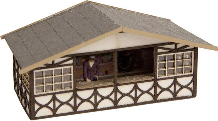 Actual product image Noch 14392 H0 Christmas market stall