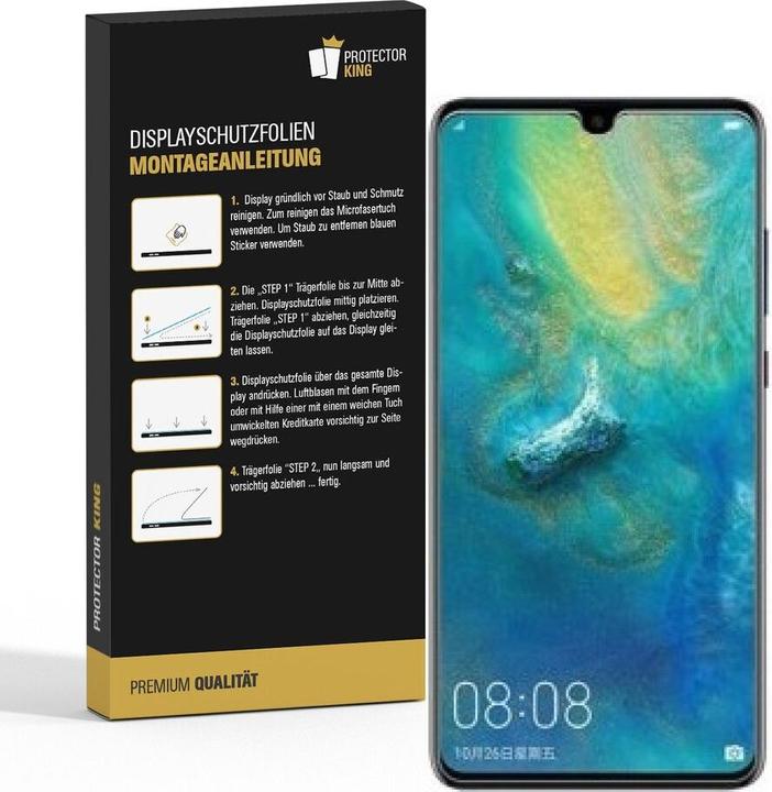 Actual product image Protectorking 4x Premium screen protector 3D CLEAR (4 Piece, Mate 20 X)