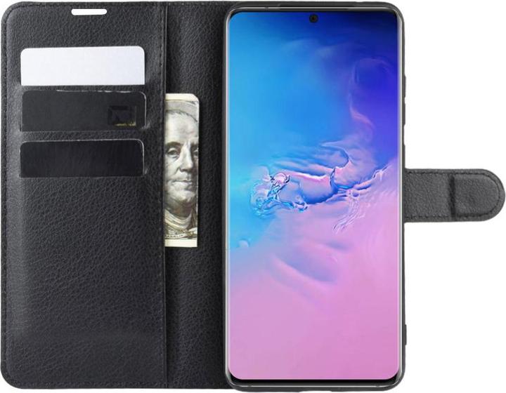 Produktbild Cover-Discount Galaxy S20 Ultra - Leder Etui Hülle schwarz (Samsung Galaxy S20 Ultra)
