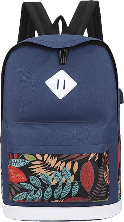 Produktbild Only-Bags.Store 3pcs Rucksack, 1 Set Casual Computer Schultasche mit Umhängetasche und Mini-Münzgeldbörse für