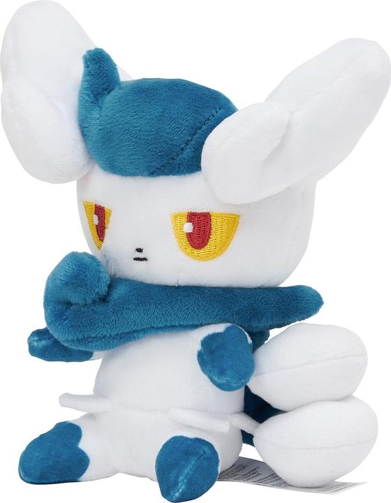 Actual product image Pokémon Meowstic (Female) Sitting Cuties Plush - 15 cm (15 cm)