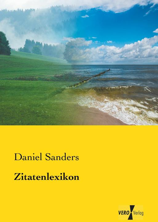 Immagine prodotto Zitatenlexikon (Tedesco, Daniel Sanders, 2019)