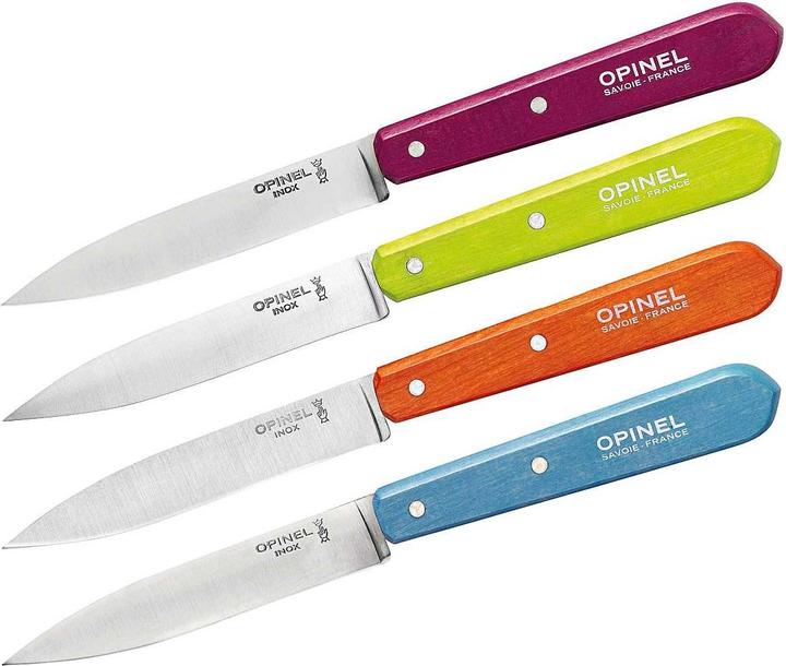Produktbild Opinel Küchenmesser-Set No. 112 4-teilig farbig (9.50 cm)
