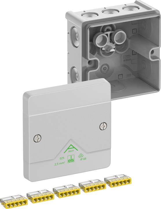 Produktbild Spelsberg Abzweigkasten Abox 025-2,5² Schutzart IP66 max 80242001