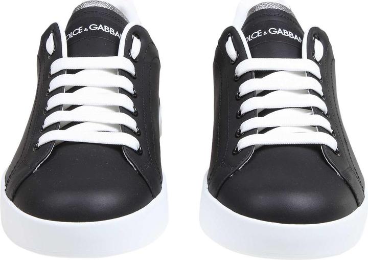 Image du produit Dolce & Gabbana portofino sneakers in black nappa calfskin (39)