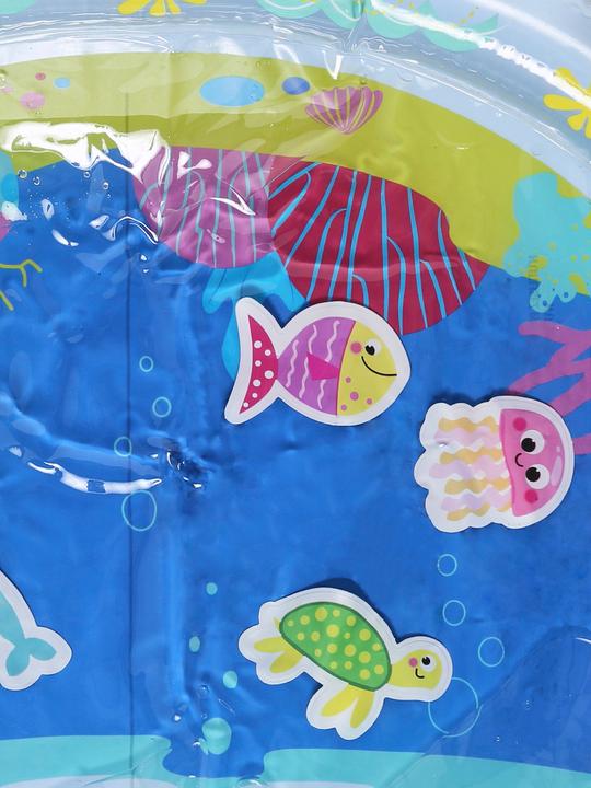 Image du produit Vertbaudet Tapis de jeu pour bébé rempli d'eau PÊCHE