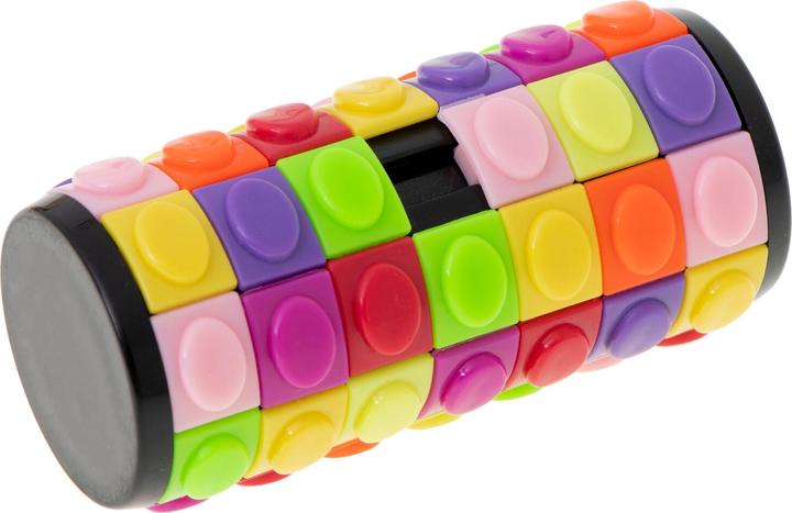 Actual product image Ikonka Logic puzzle with rotating cylinder L