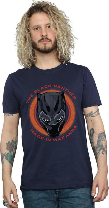 Immagine prodotto Maglietta Uomo Black Panther Made in Wakanda Rosso (XXL)