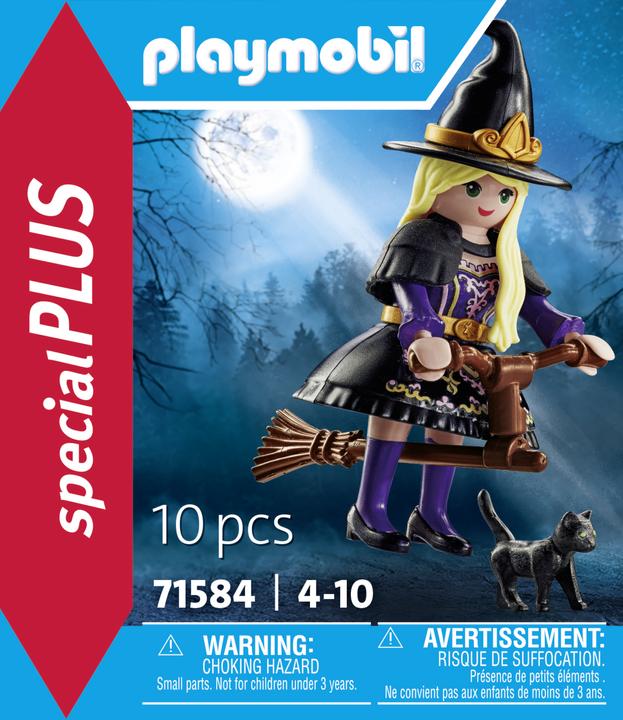 Produktbild Playmobil Hexe mit Katze (71584, Playmobil Special Plus)